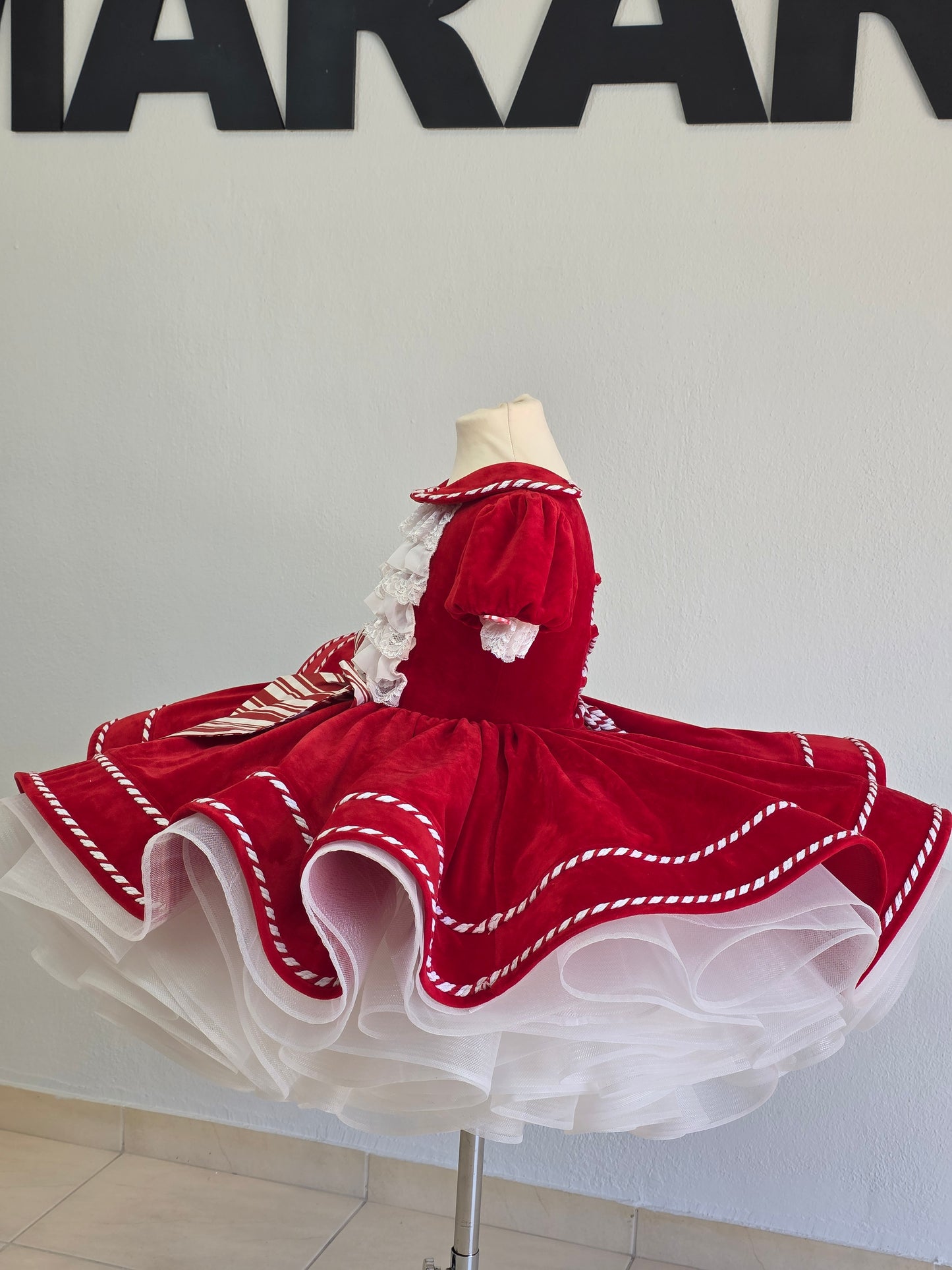 Classic Peppermint dress,The Holly READY TO SHIP