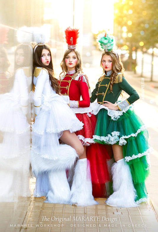 The Snow Sparkle Nutcracker Gown with Removable Train – photo 2