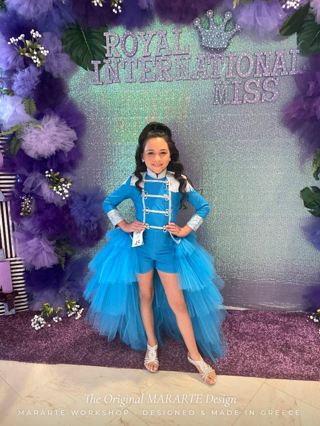 The Pageant Dream Nutcracker Romper with Removable Train – The Original MARARTE Design