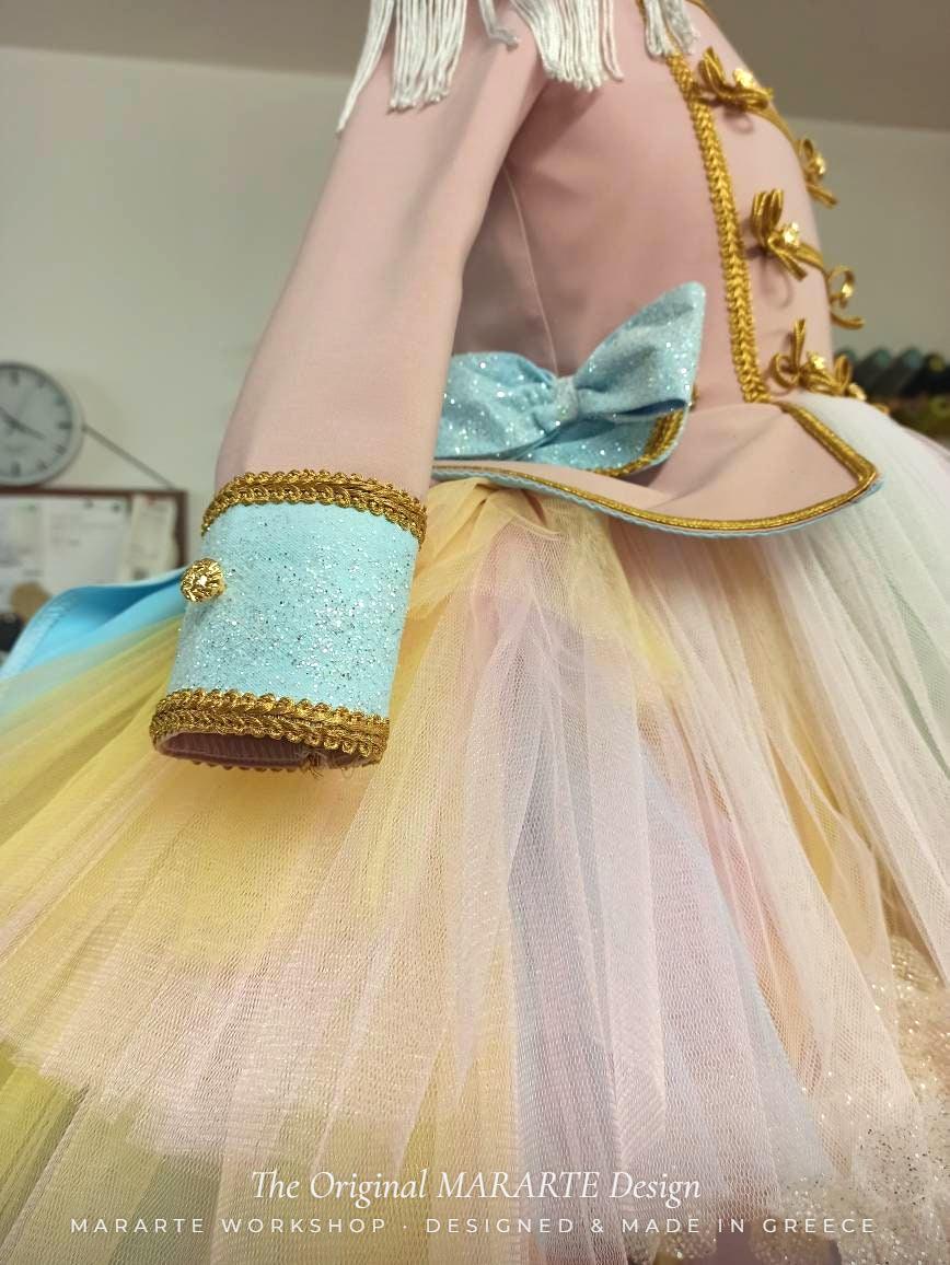The Pastel Rainbow Nutcracker Gown with Removable Train – photo 6