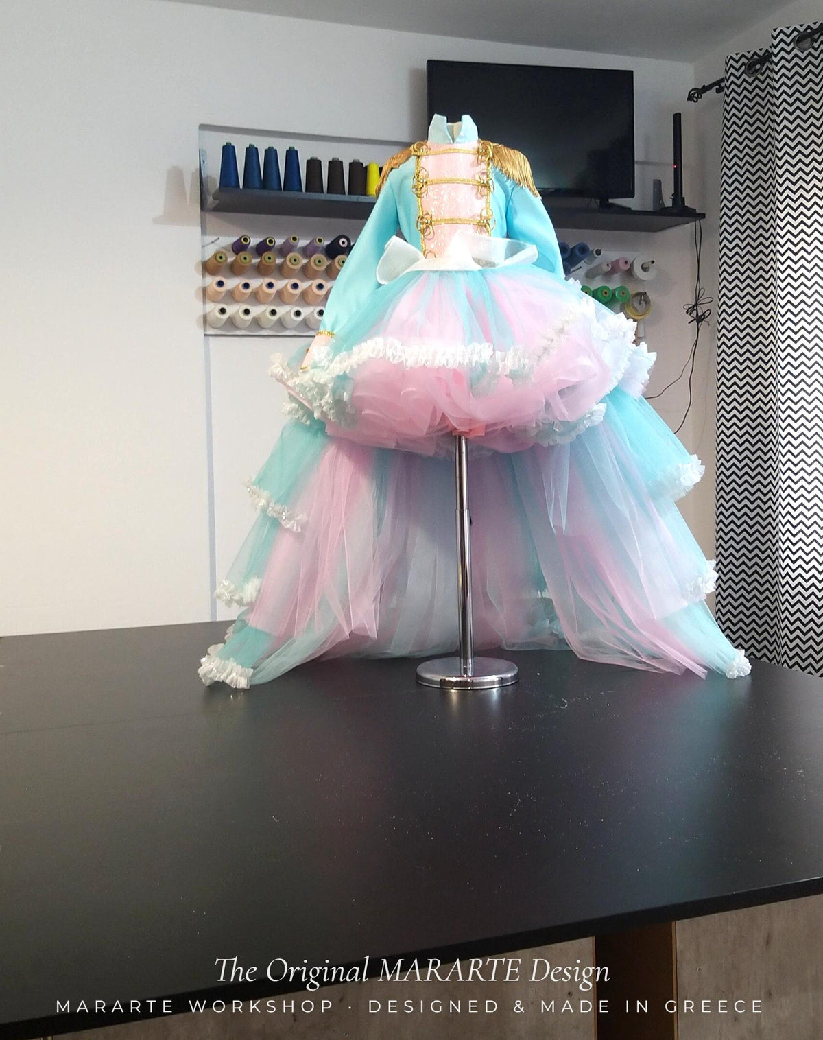 The Sparkle Sugar Nutcracker Gown with Removable Train – photo 4