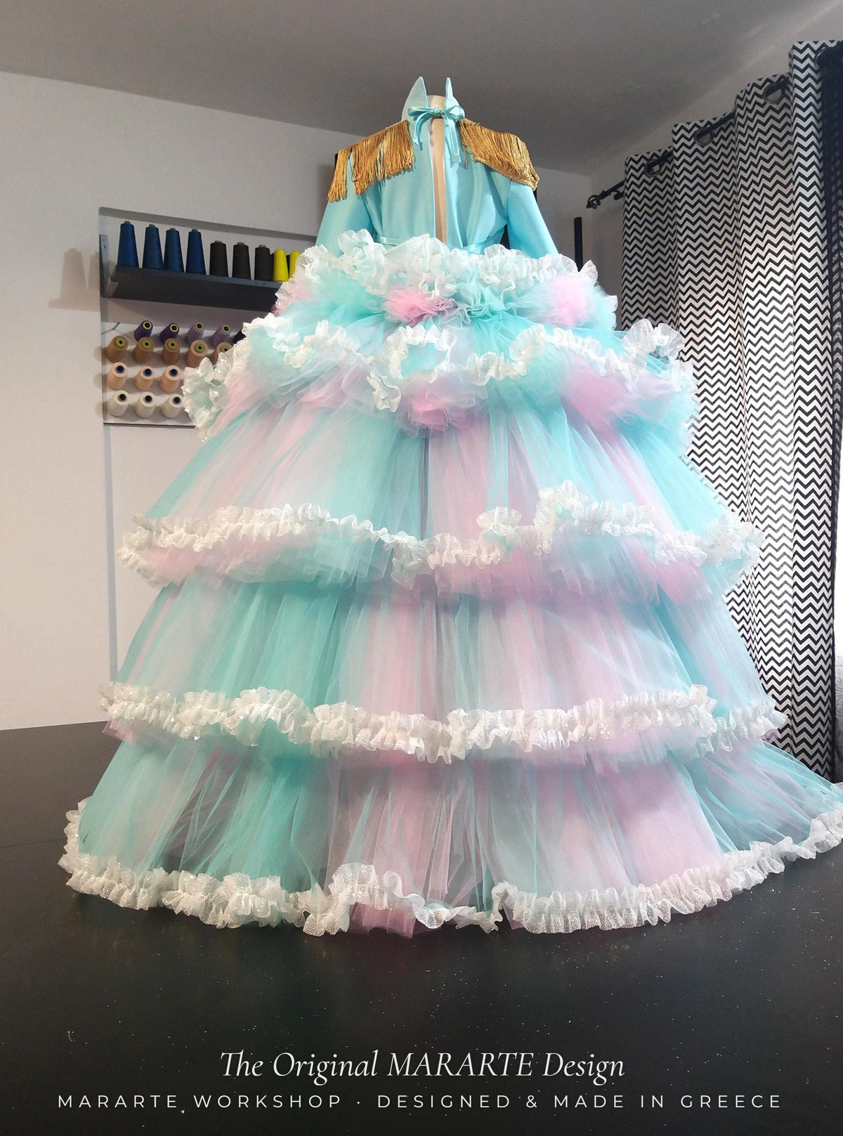 The Sparkle Sugar Nutcracker Gown with Removable Train – photo 6
