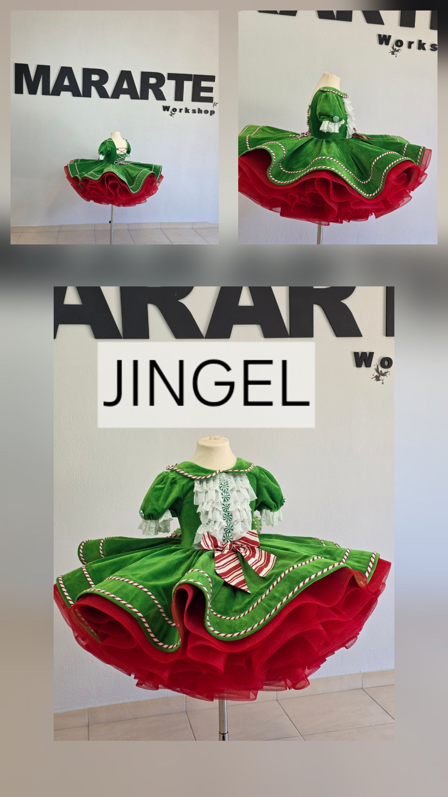 Peppermint dress, The Jingle -Preorders