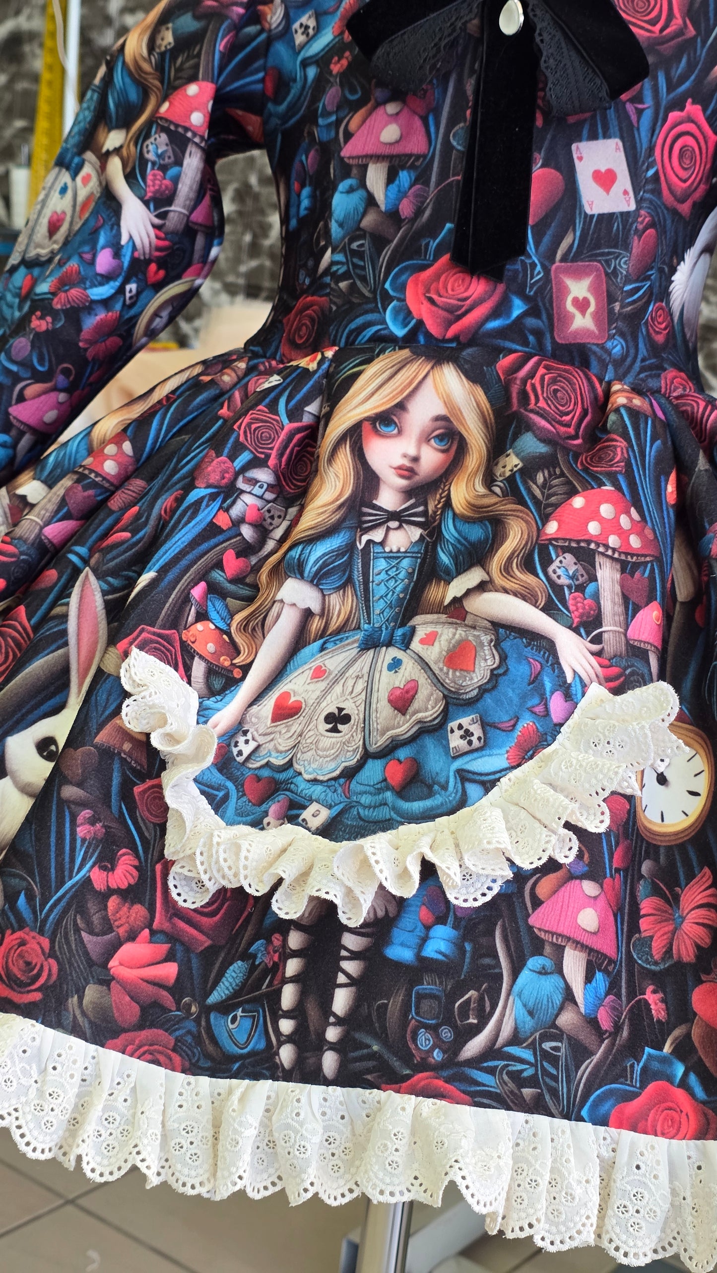 SWEET ALICE DREAM DRESS-FABRIC CLEARANCE