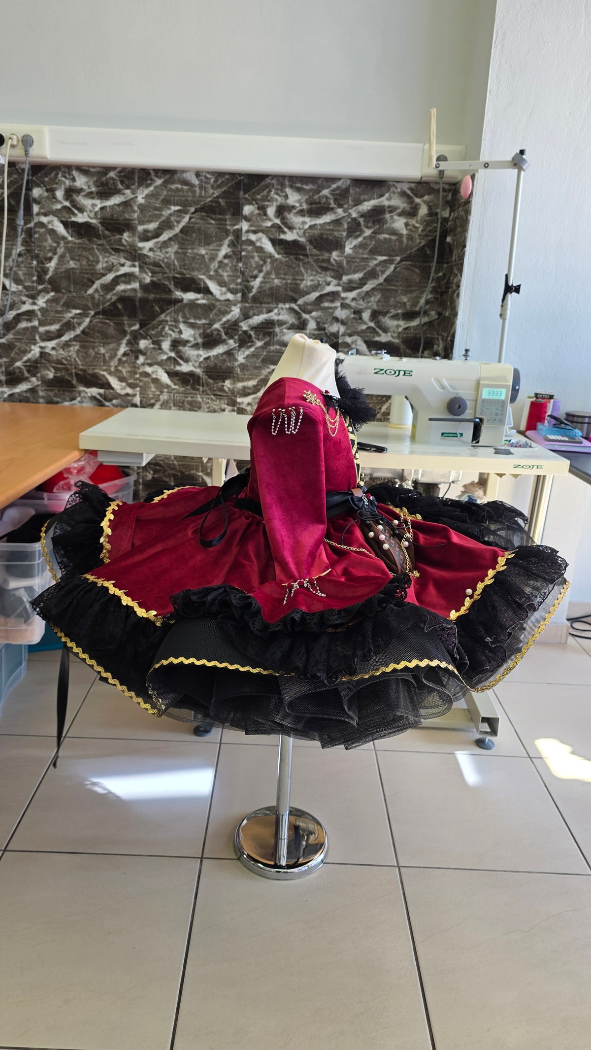 "Black Pearl" Pirate Princess Shortie -Preorders  👸🏴‍☠️🎀
