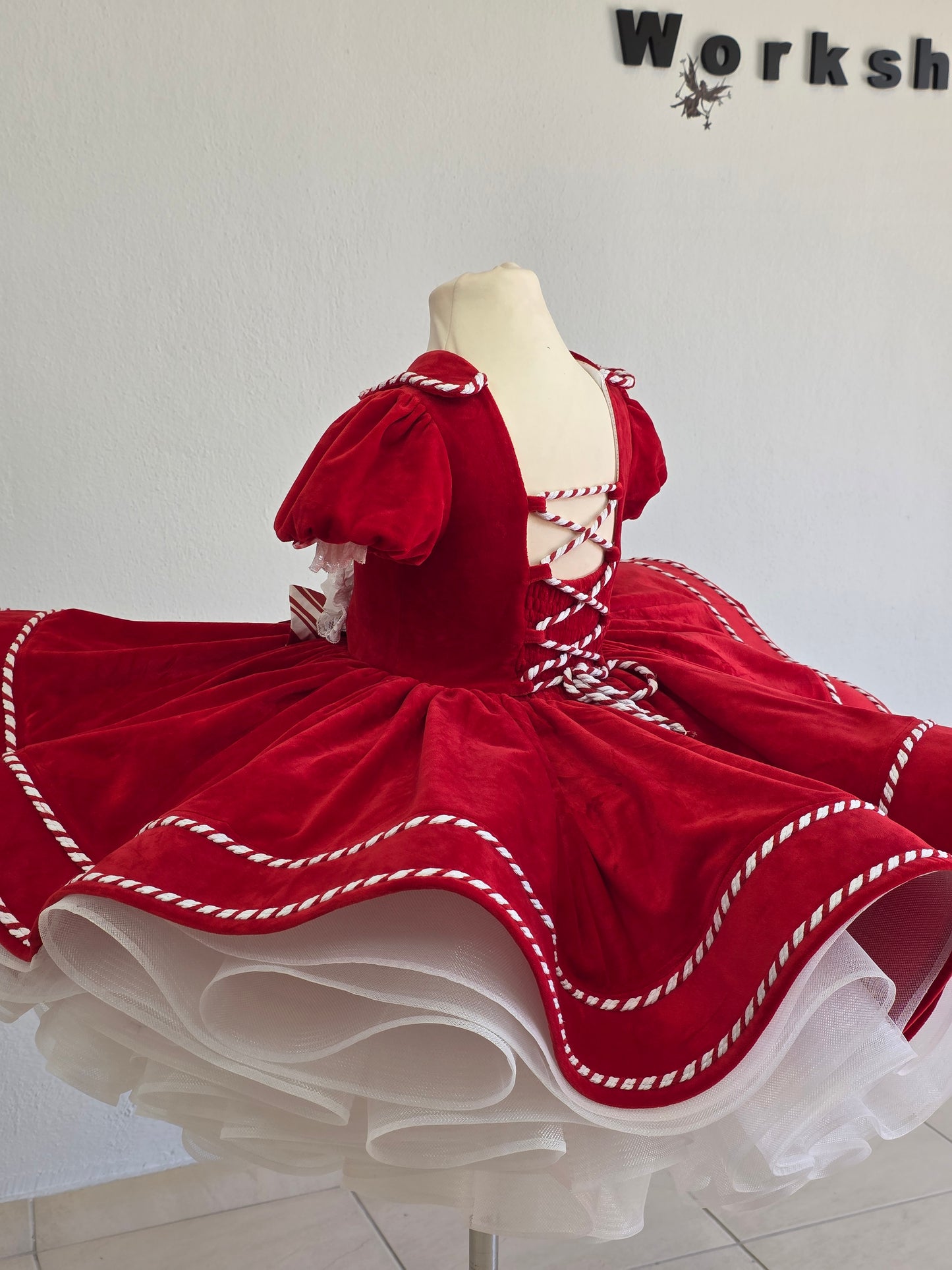 Classic Peppermint dress,The Holly READY TO SHIP