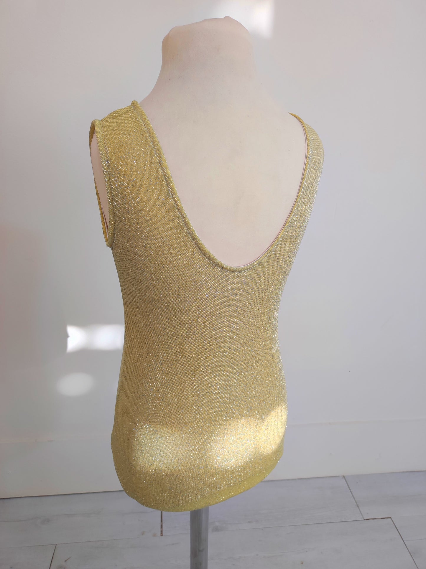 BAZAAR SALE-ALENTINE SHEER DRESS+LEOTARD SIZE 6-7