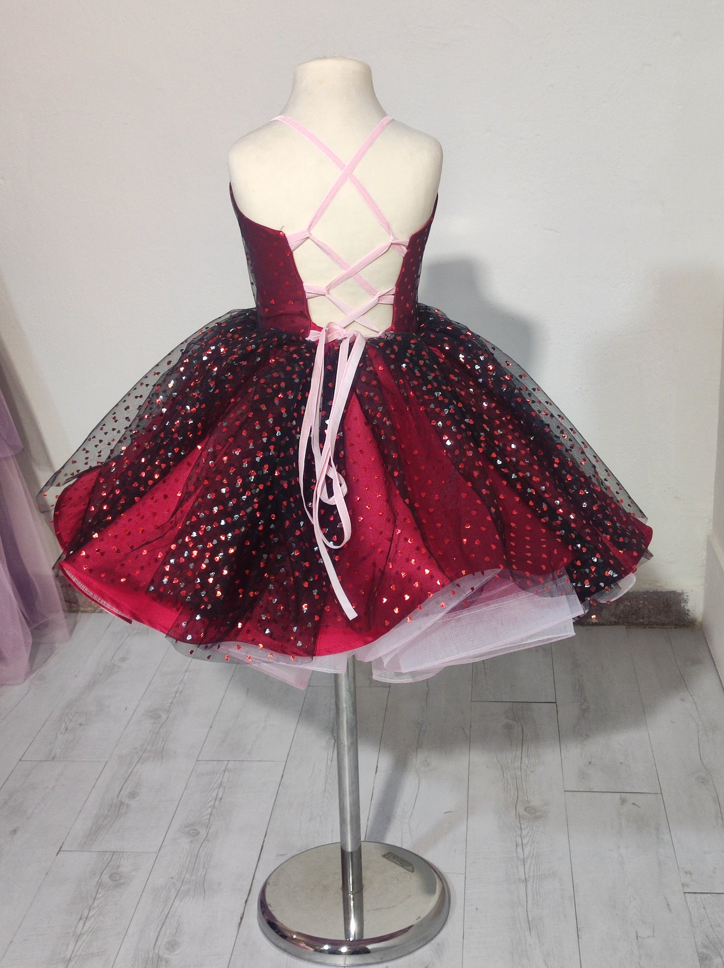 BAZAAR SALE-Valentine dress -Size 10-12y.old