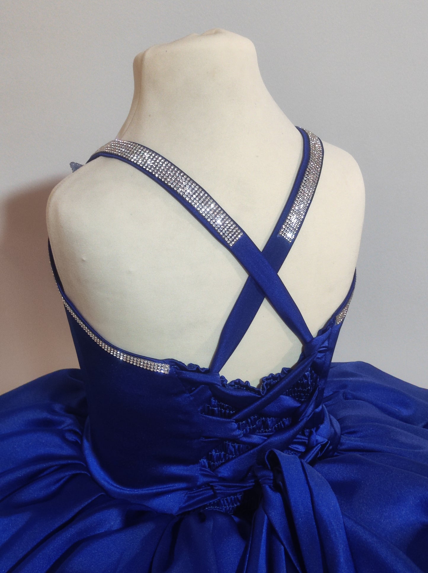 Blue Satin Midnights Dress| Taylor Inspired Star dress | Satin Star Dress/double puffiness