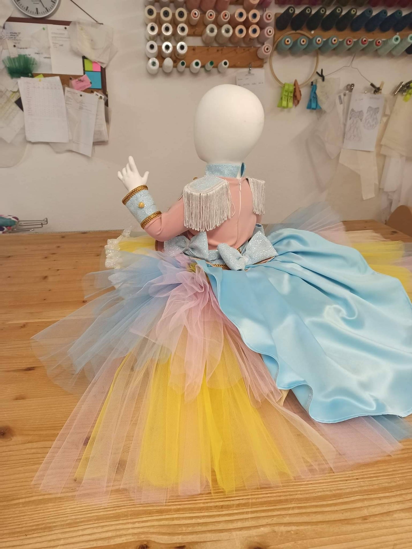 Baby Girl Glimmer Nutcracker Costume Tutu Dress