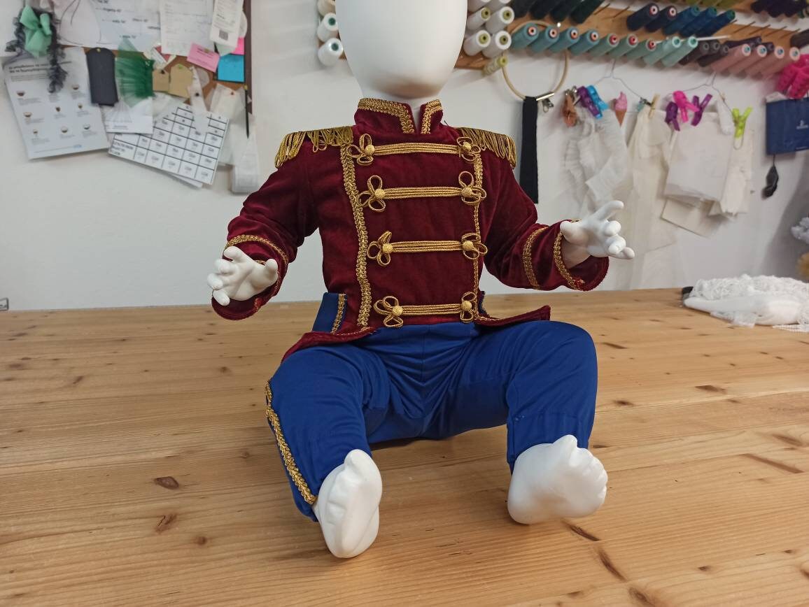 Boy nutcracker costume,boy circus outfit