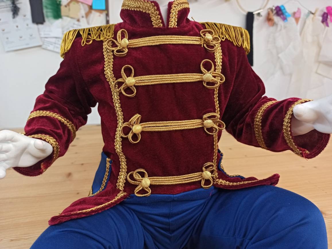 Boy nutcracker costume,boy circus outfit