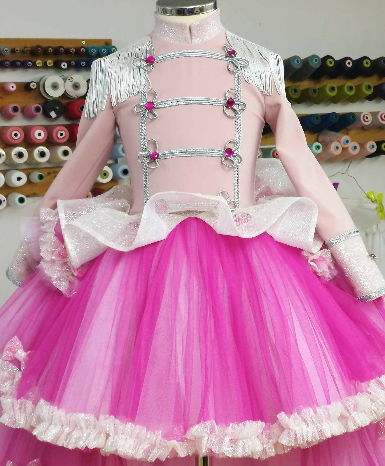 Hot Pink Nutcracker Dress