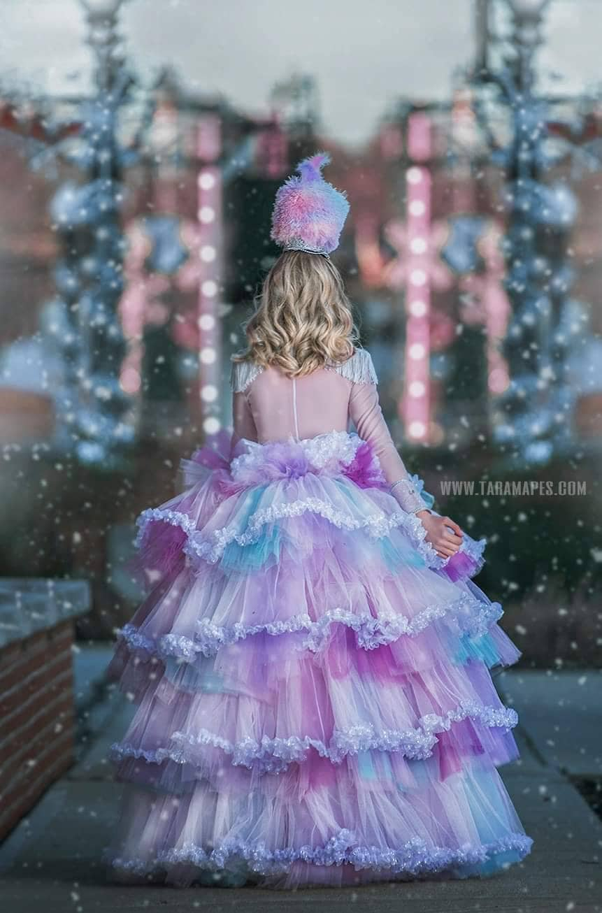 Girl nutcracker costume, Girl circus outfit, Soldier dress, Tutu circus dress, Snowwoman, Pink Circus Outfit