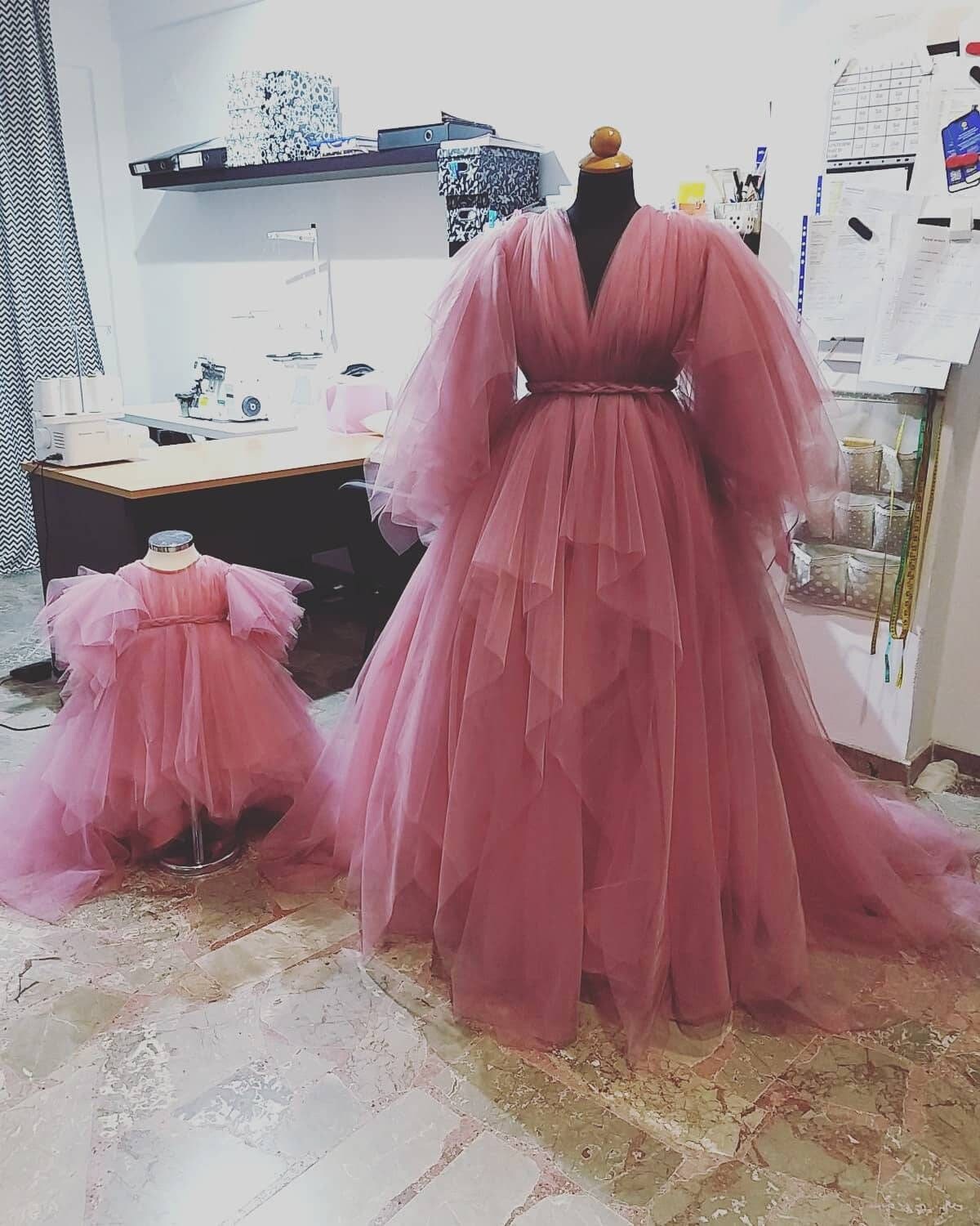 Mommy and me Dresses,Tulle Dresses