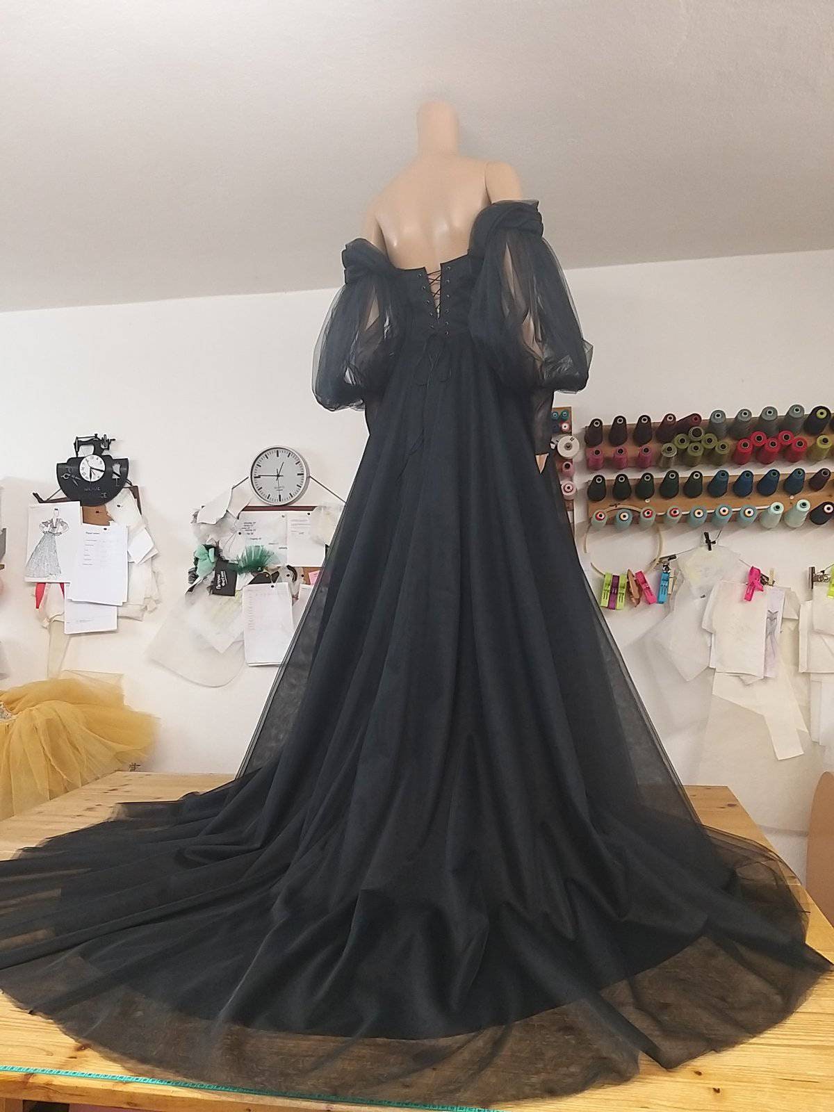 Tulle  Party Dress, Prom Evening Dress, Off Shoulder Gown, Prom Dress, A-Line Party Dress, Maxi Corset Dress, Elegant Evening Dress