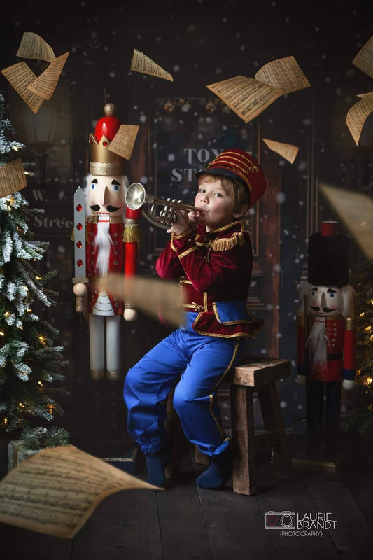 Boy nutcracker costume,boy circus outfit