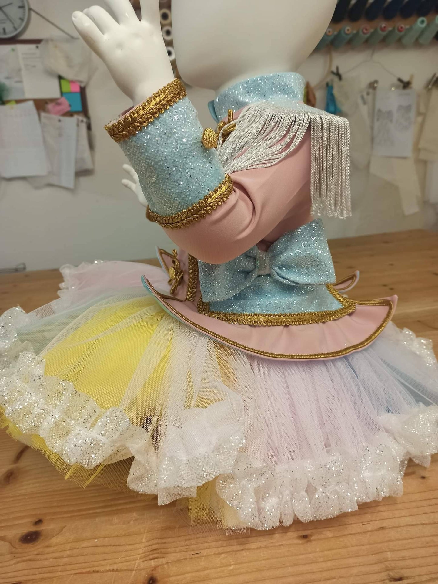 Baby Girl Nutcracker Costume,Girl circus outfit,girl Circus Tutu