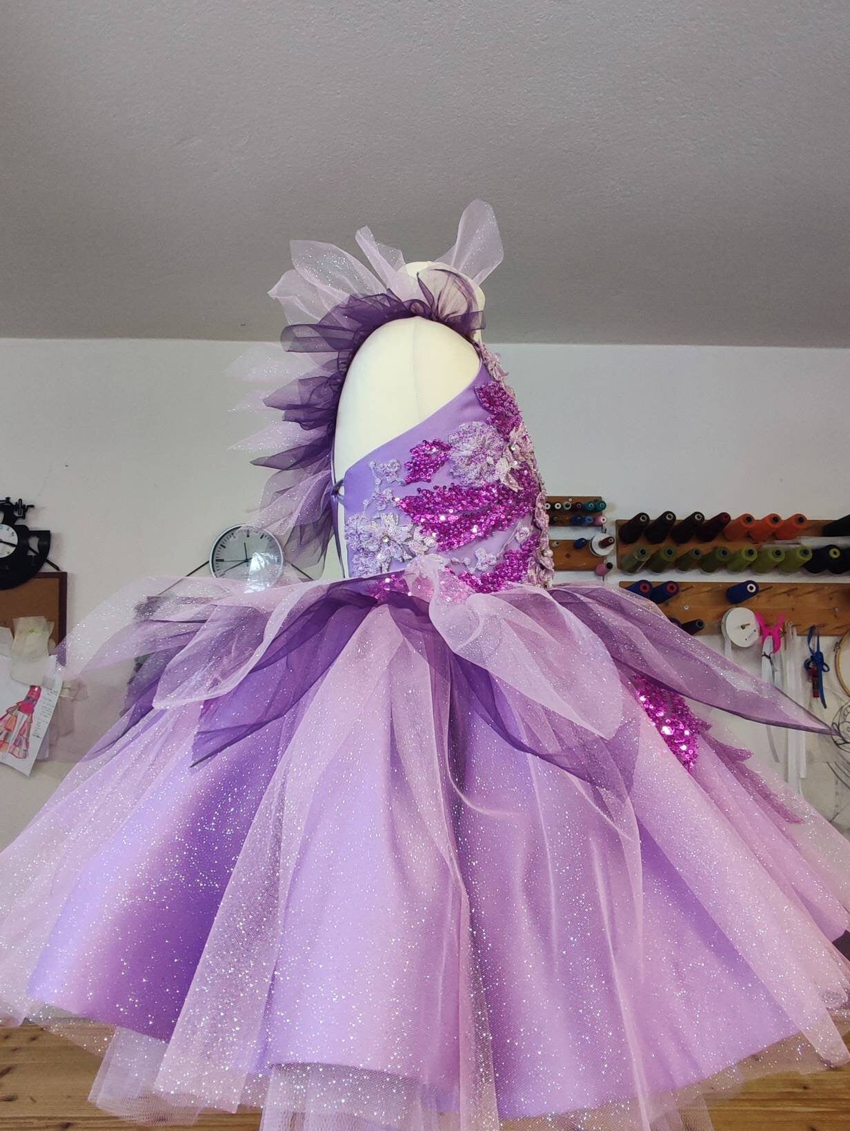 Fairy Dress ,Lilac-purple Dress