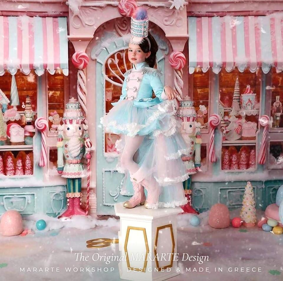 The Sugar Nutcracker Gown in Mikado with Removable Train – The Original MARARTE Design