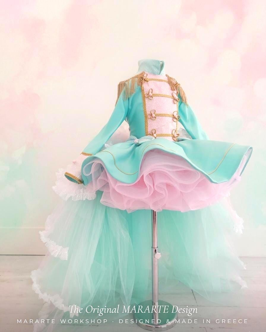 The Mint Nutcracker Gown with Removable Train – The Original MARARTE Design