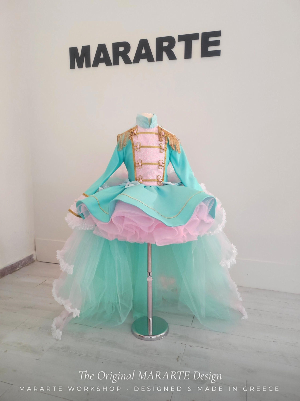 The Mint Nutcracker Gown with Removable Train – photo 6