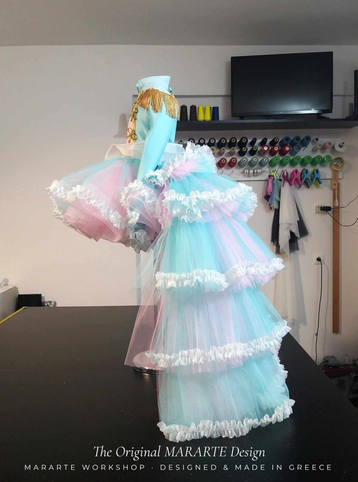 The Sparkle Sugar Nutcracker Gown with Removable Train – photo 3
