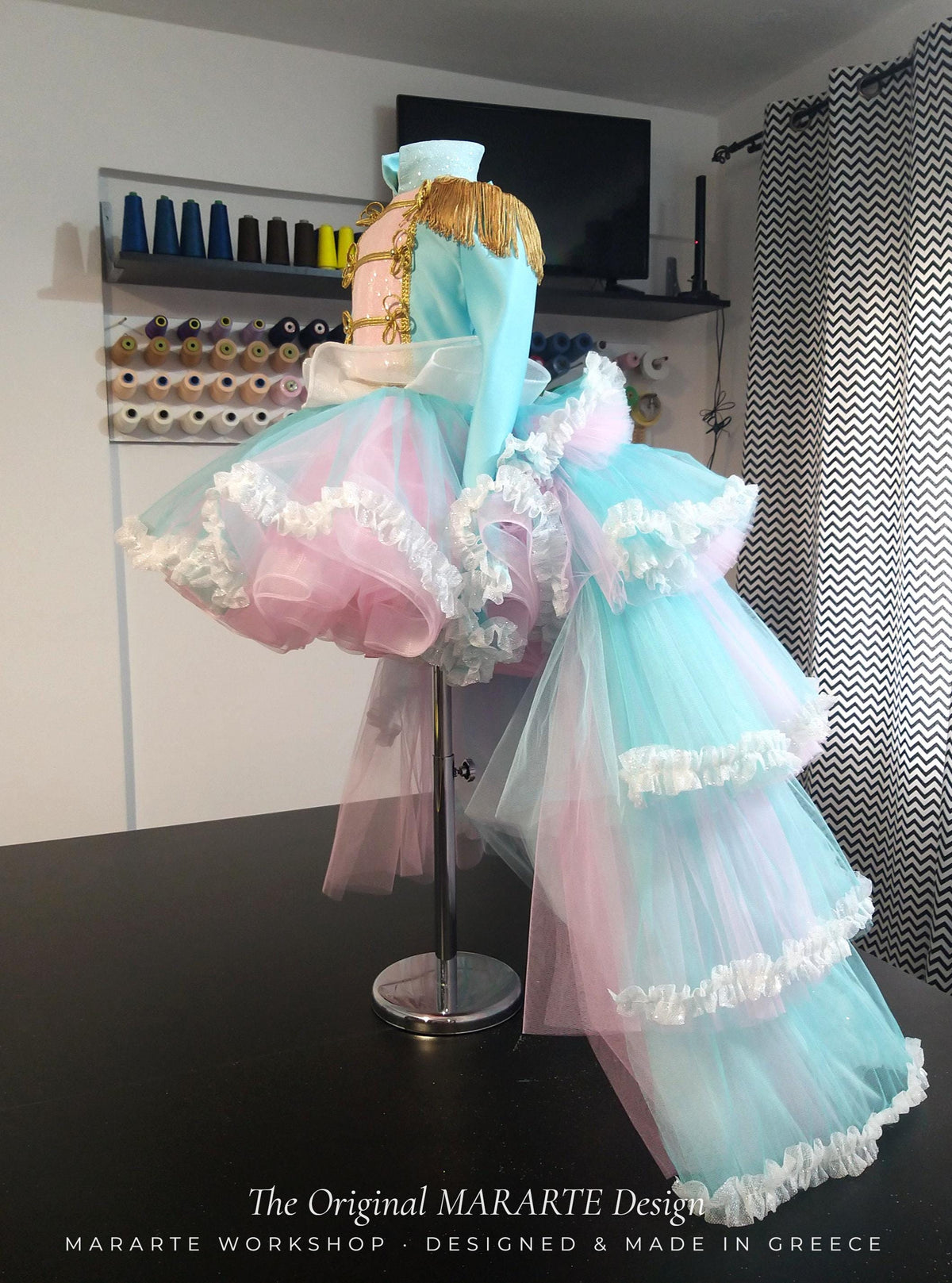 The Sparkle Sugar Nutcracker Gown with Removable Train – photo 5