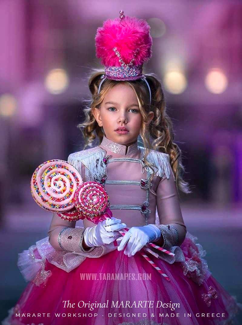 The Hot Pink Nutcracker Gown with Removable Train – photo 4