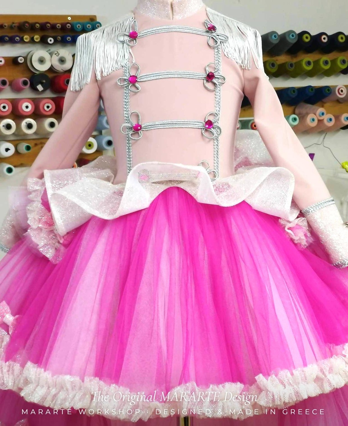 The Hot Pink Nutcracker Gown with Removable Train – photo 6
