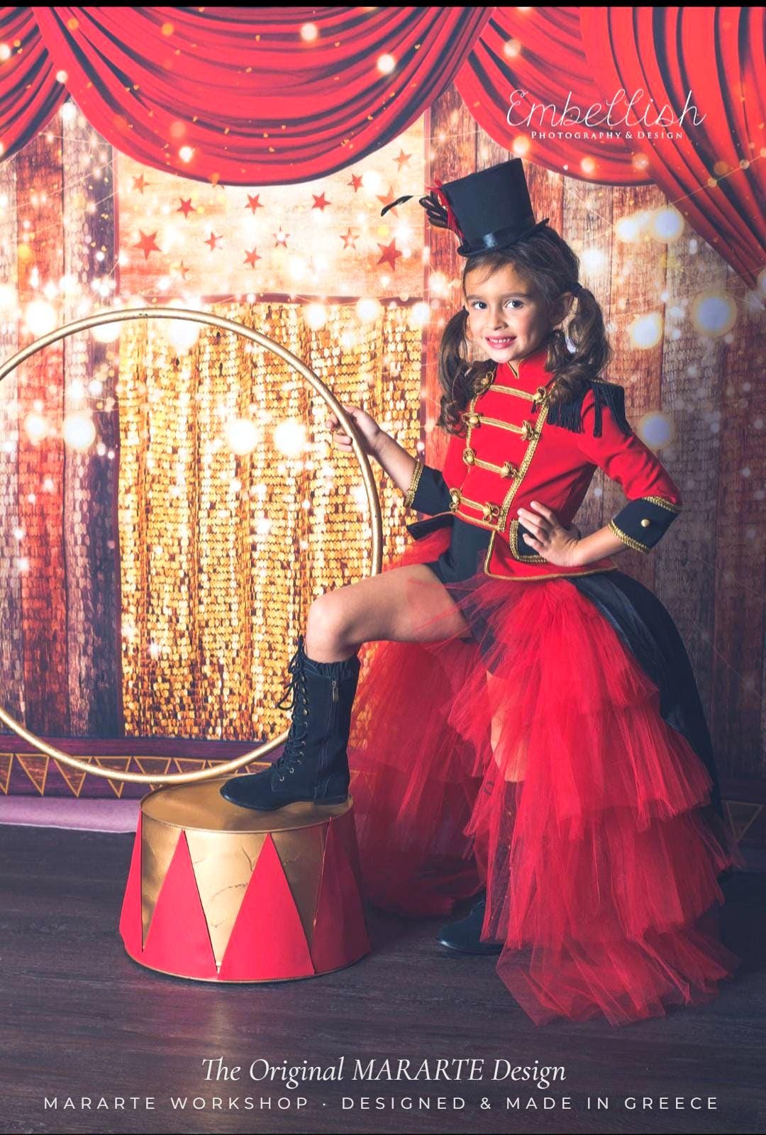 The Ringmaster Nutcracker Romper with Removable Train – photo 2
