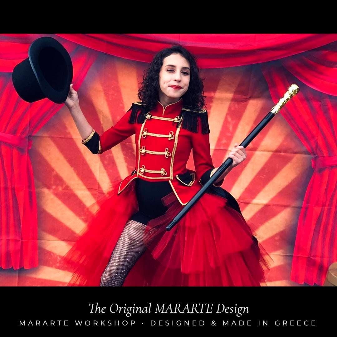 The Ringmaster Nutcracker Romper with Removable Train – photo 5