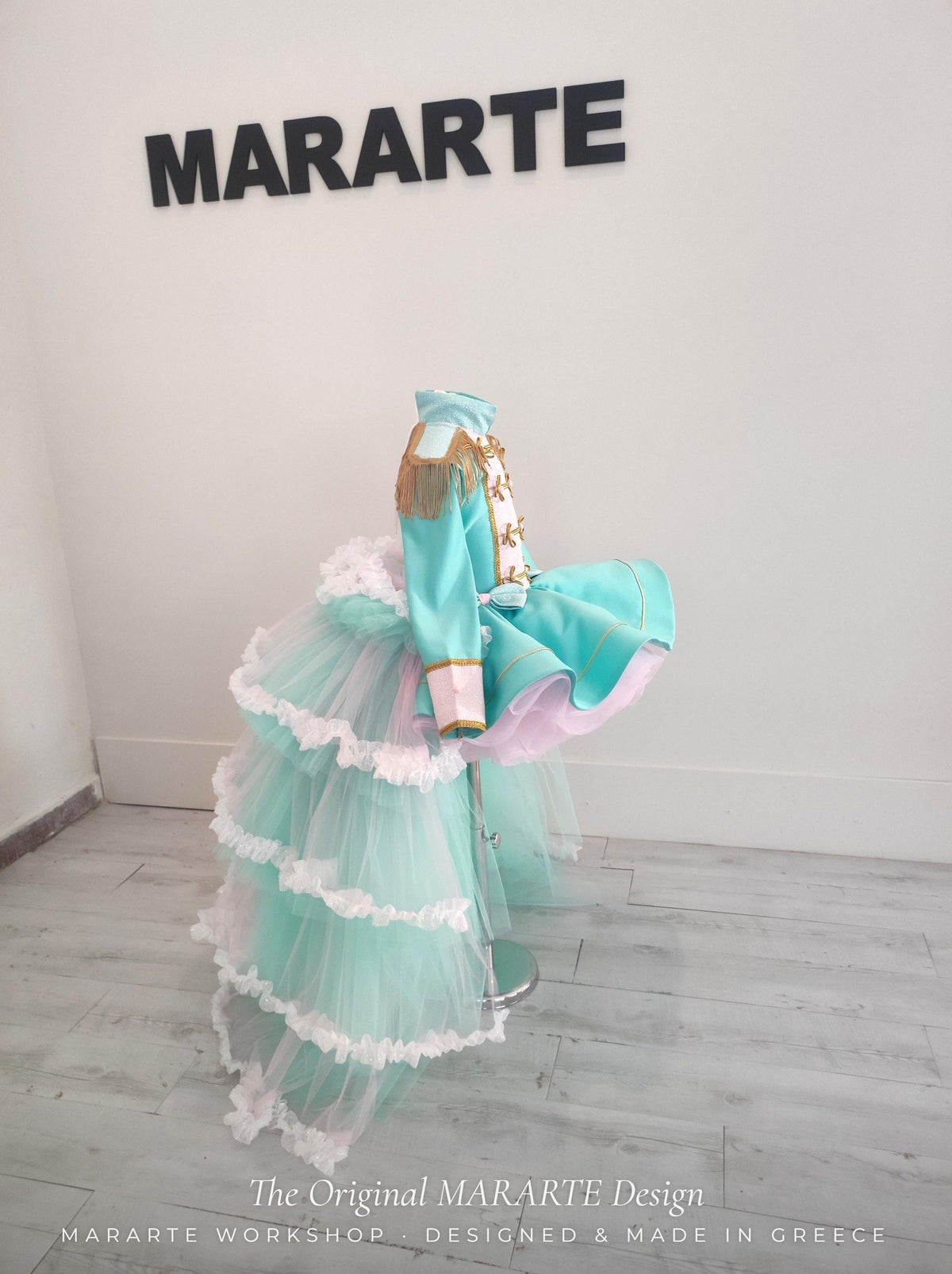 The Mint Nutcracker Gown with Removable Train – photo 7