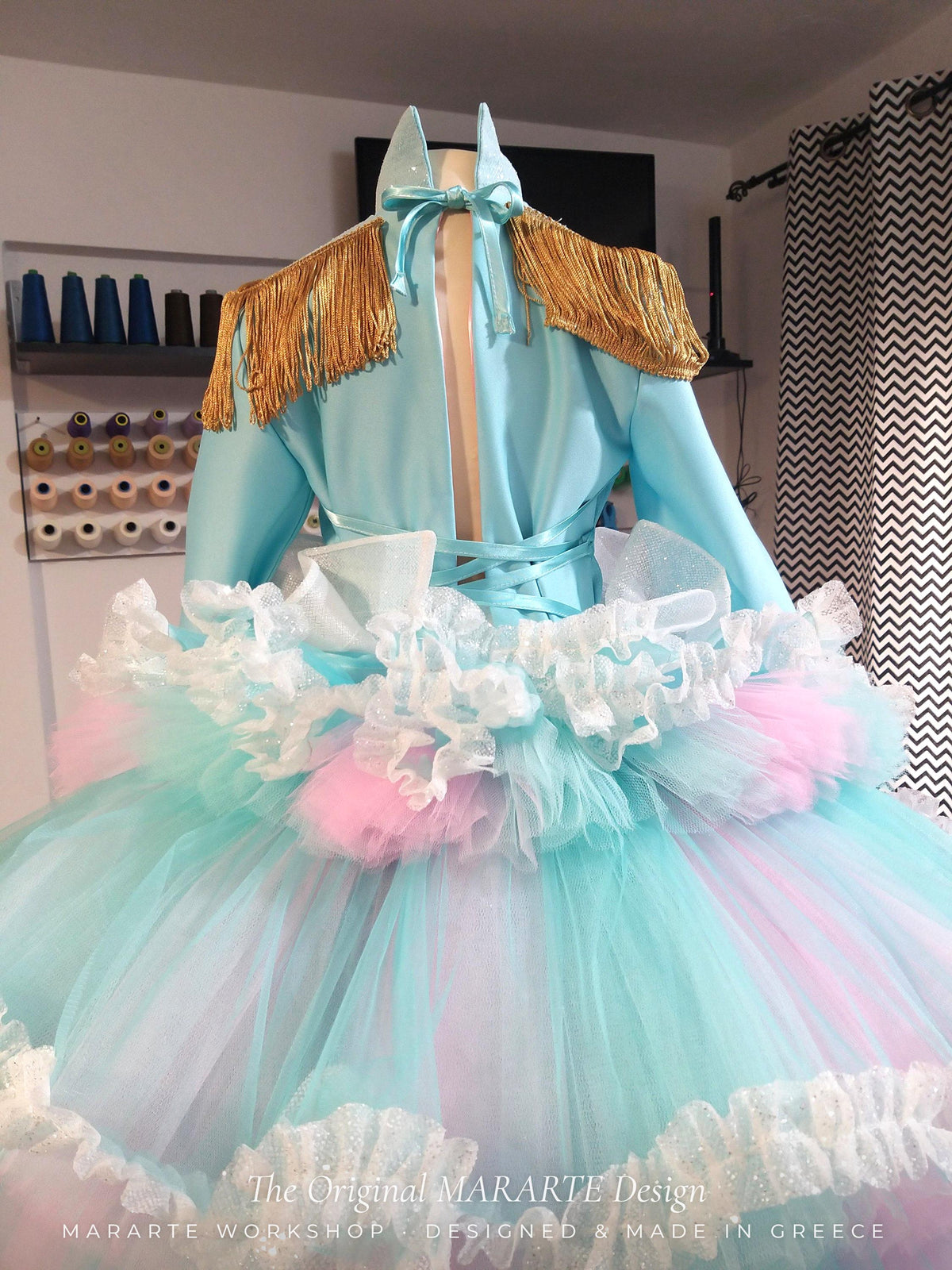 The Sparkle Sugar Nutcracker Gown with Removable Train – photo 7