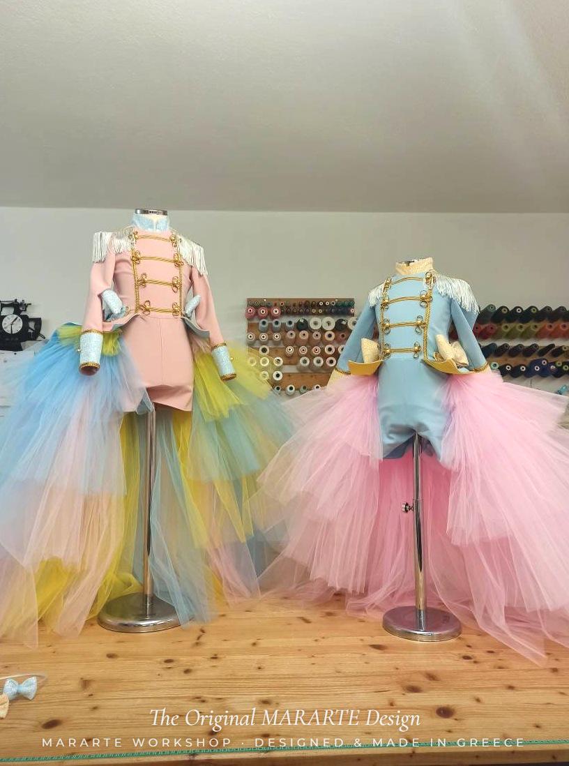 The Shimmer Nutcracker Romper with Removable Train – photo 11