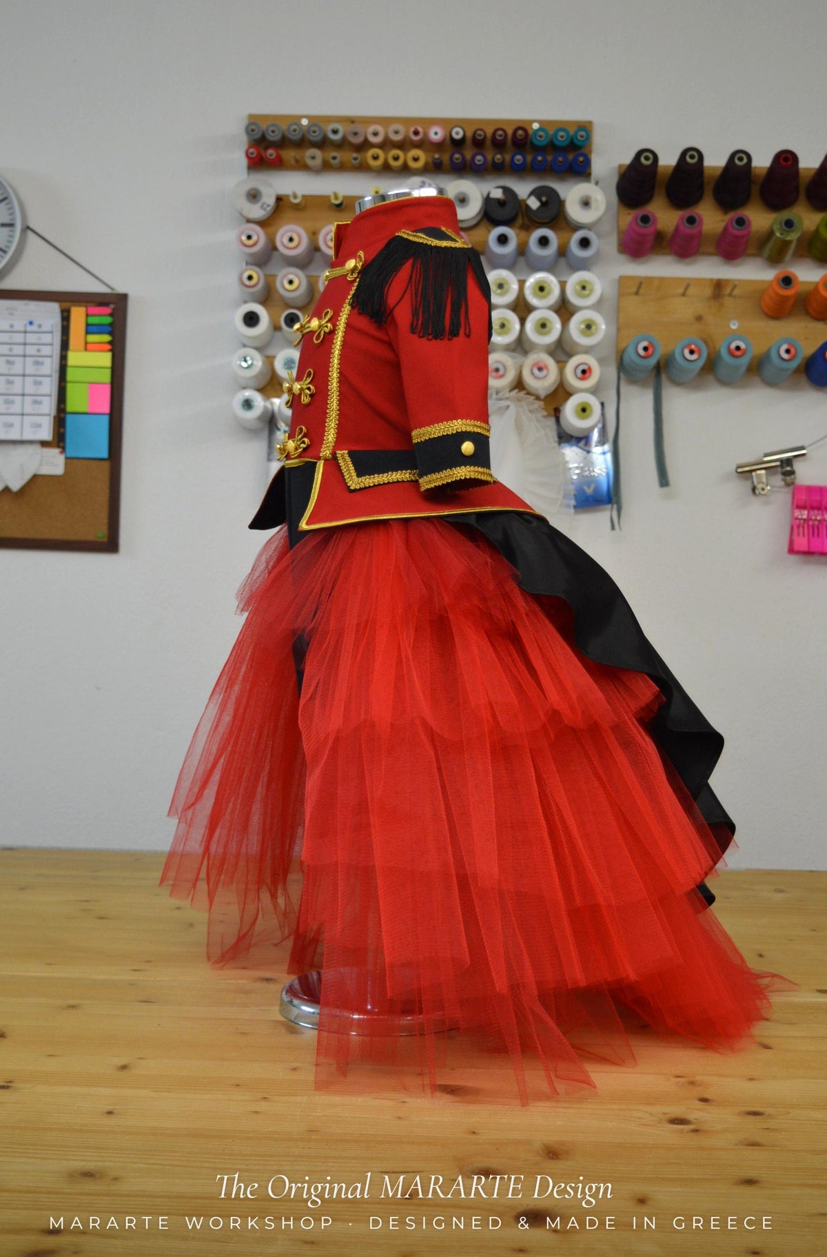 The Ringmaster Nutcracker Romper with Removable Train – photo 8