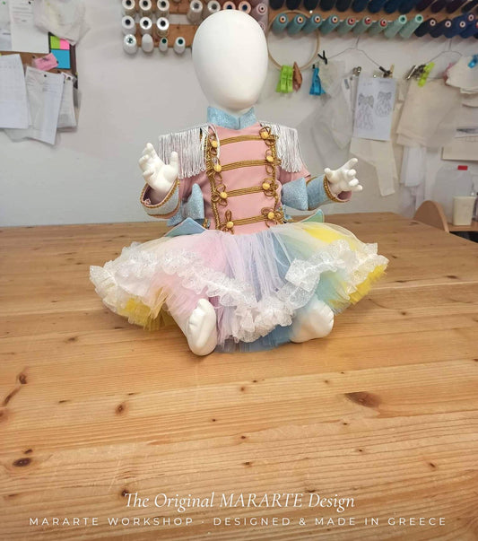 Baby Glimmer Pastel Nutcracker Dress – The Original MARARTE Design