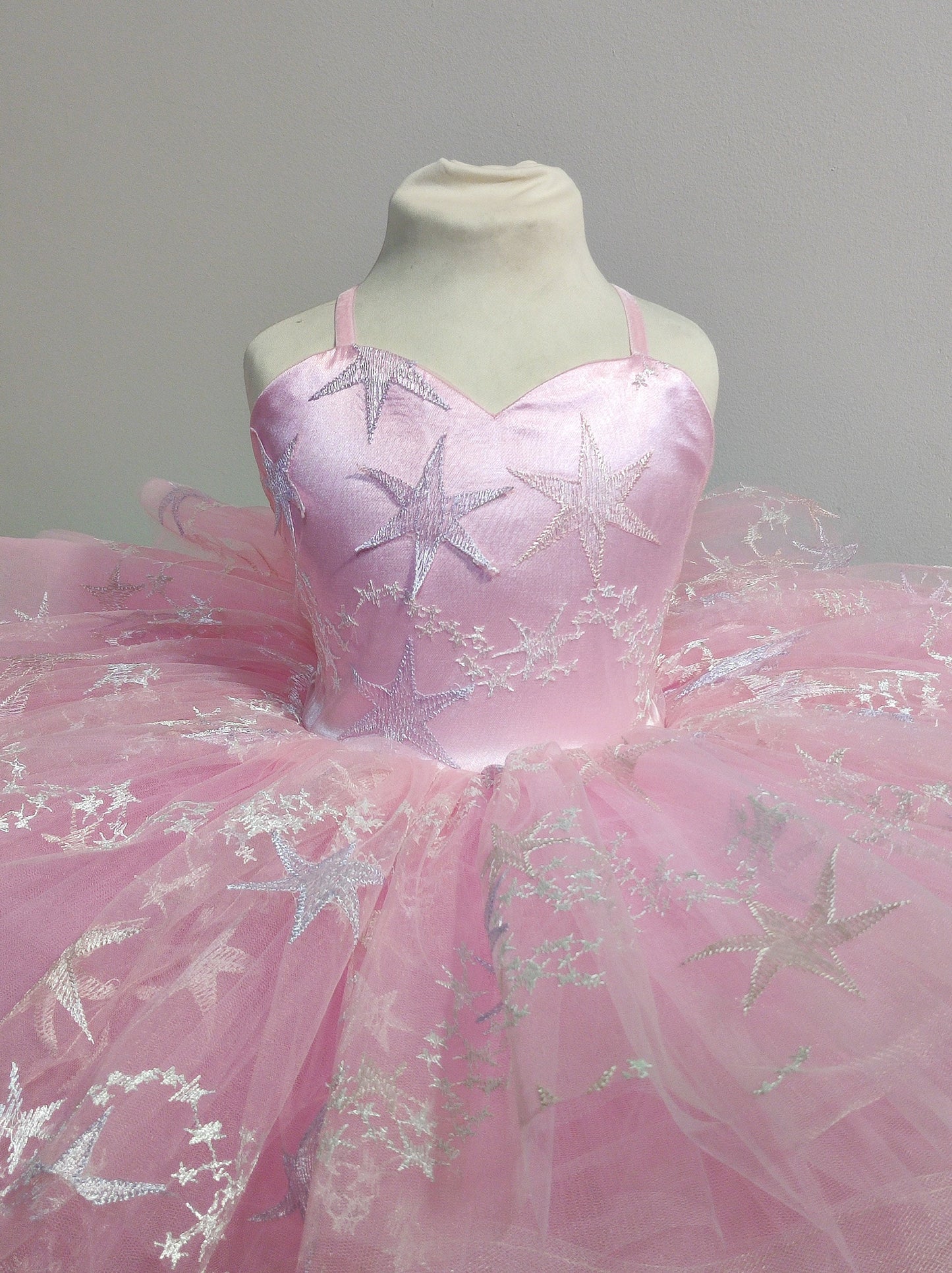 Short Pink Fancy Dress, Pink star Dress, short pink star dress