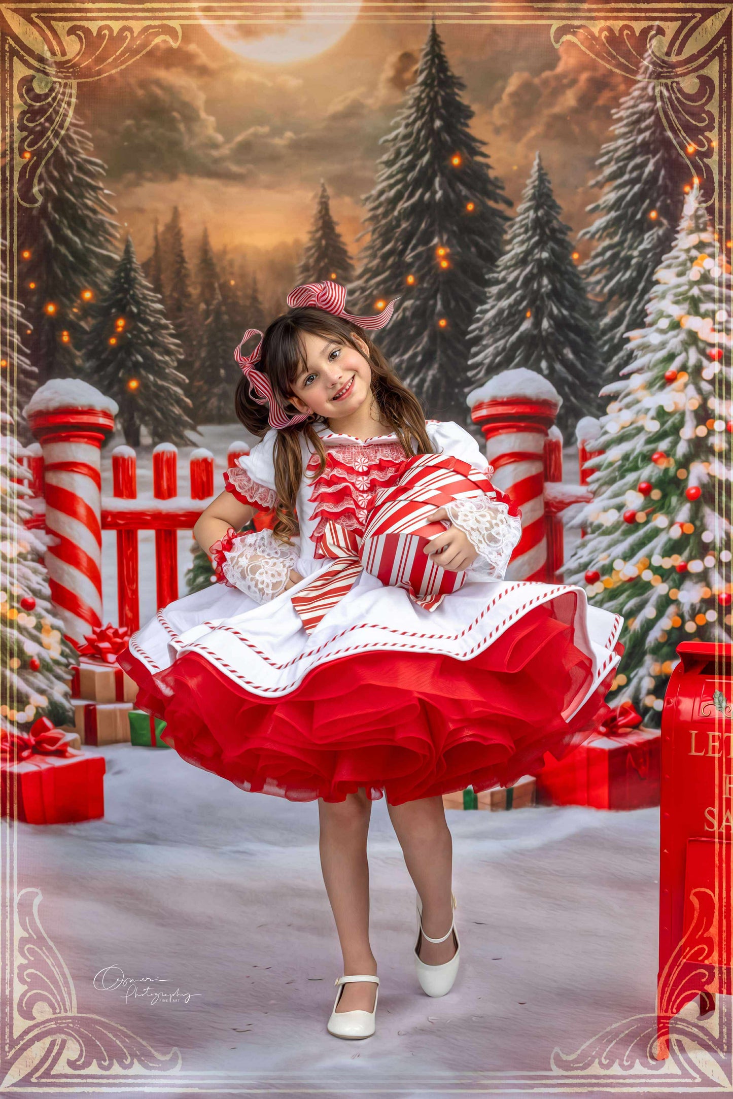 Peppermint dress, The Twinkle -READY TO SHIP