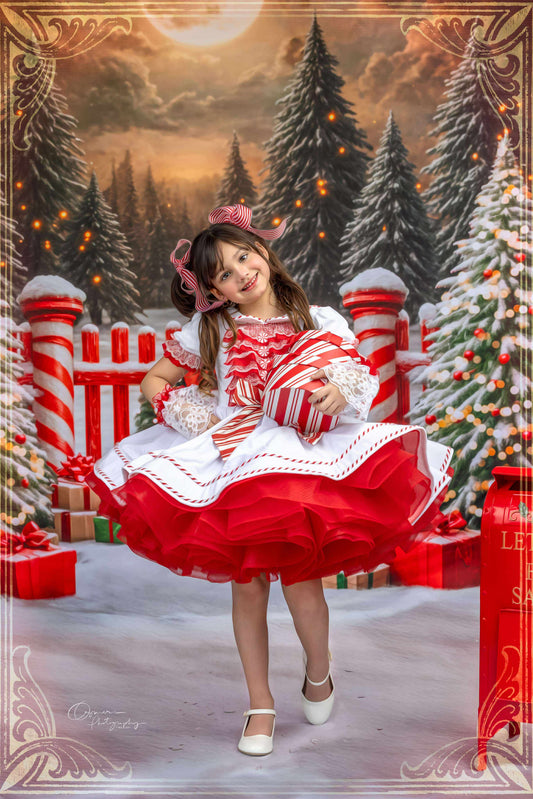 Peppermint dress, The Twinkle -READY TO SHIP