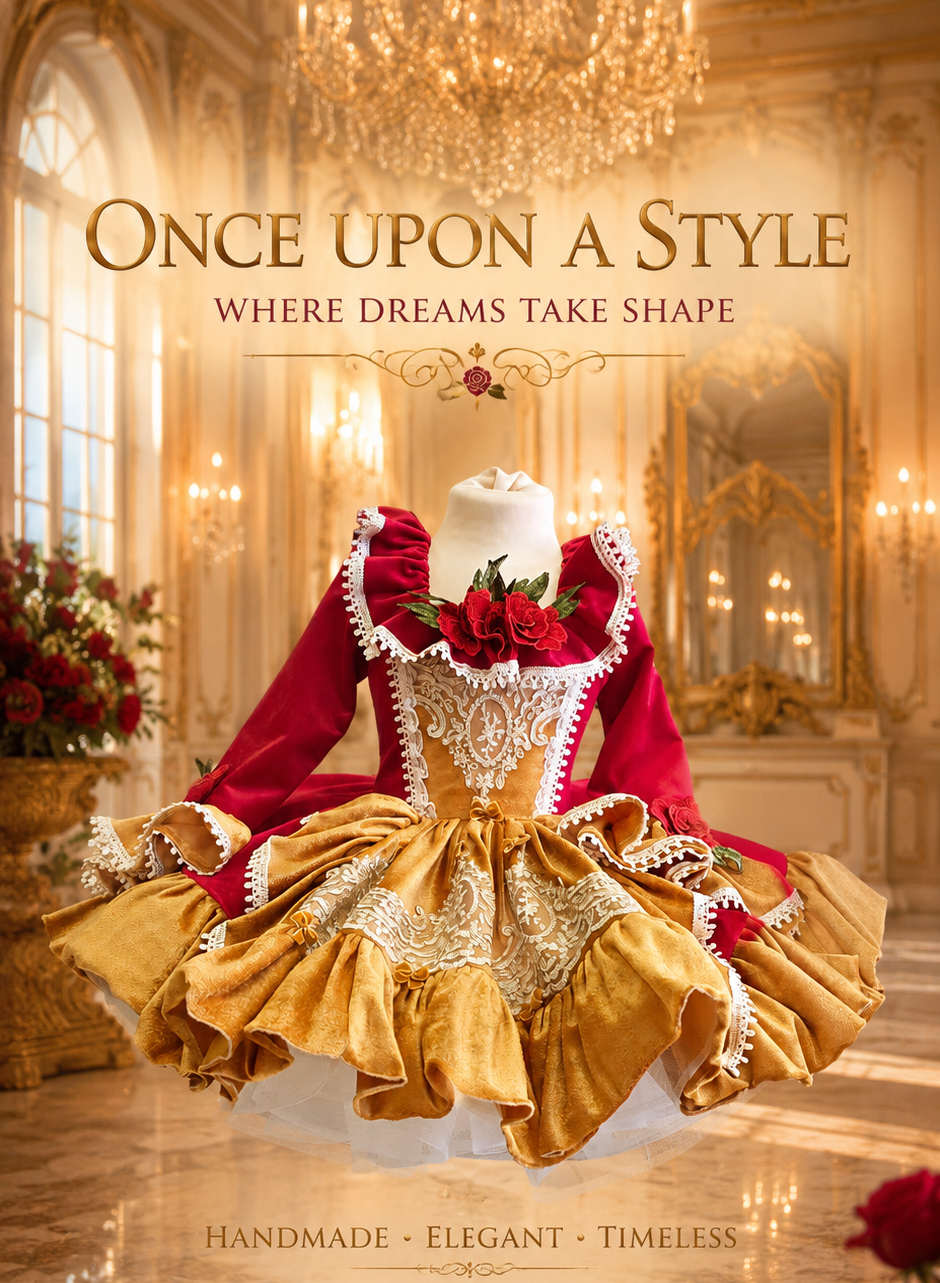 Enchanted Christmas Belle Dress-PREORDERS