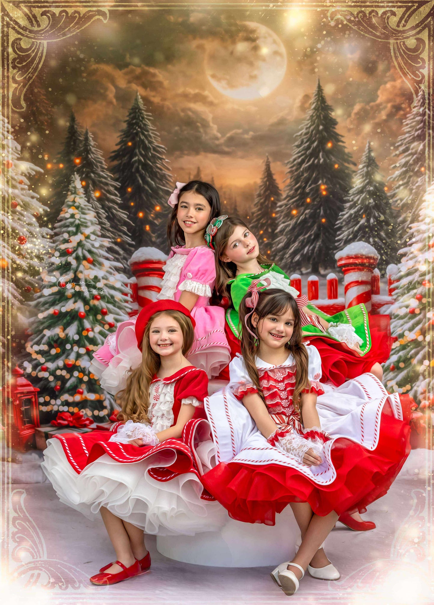 Classic Peppermint dress,The Holly READY TO SHIP