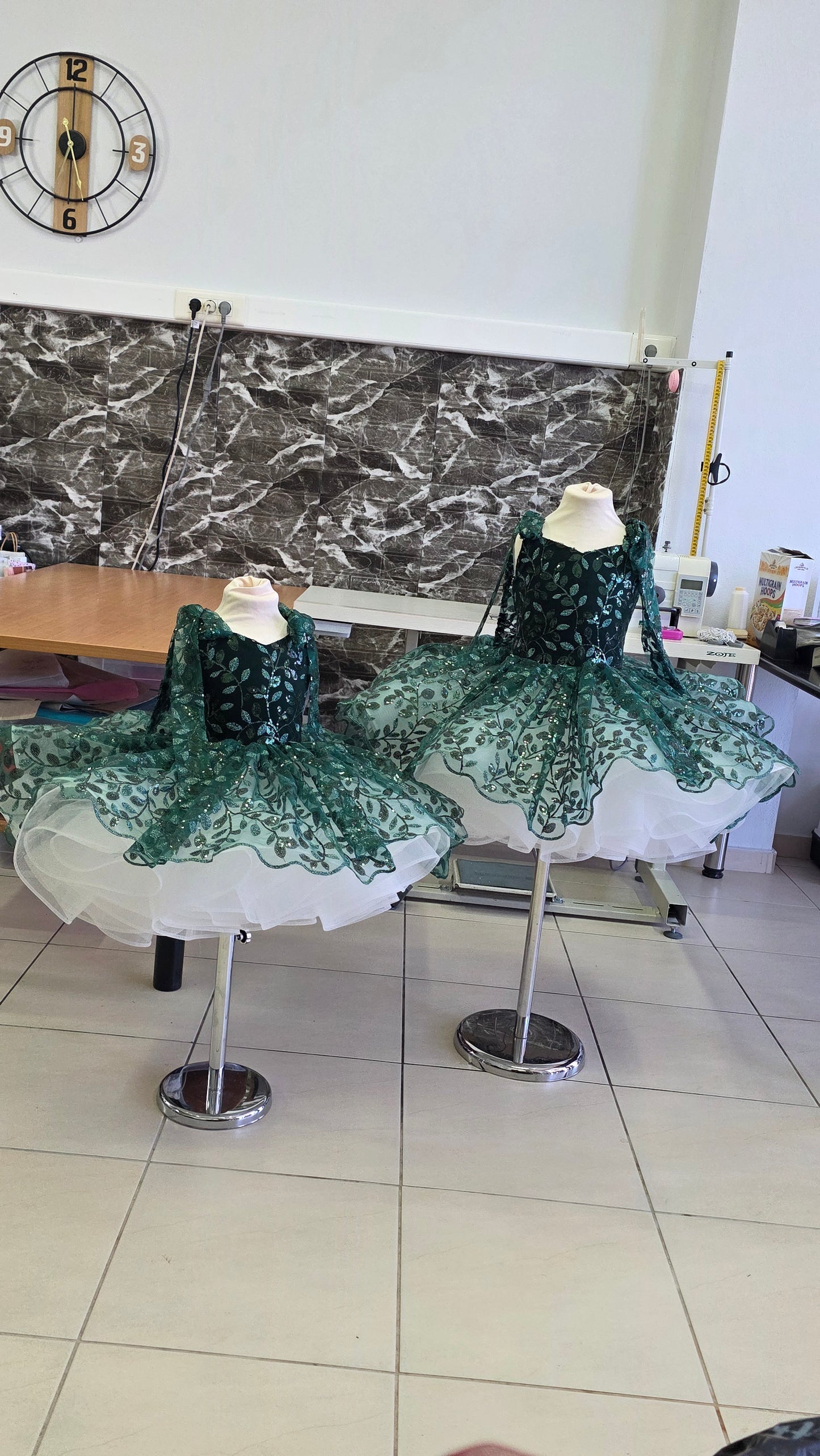 Emerald Shorties -READY TO SHIP