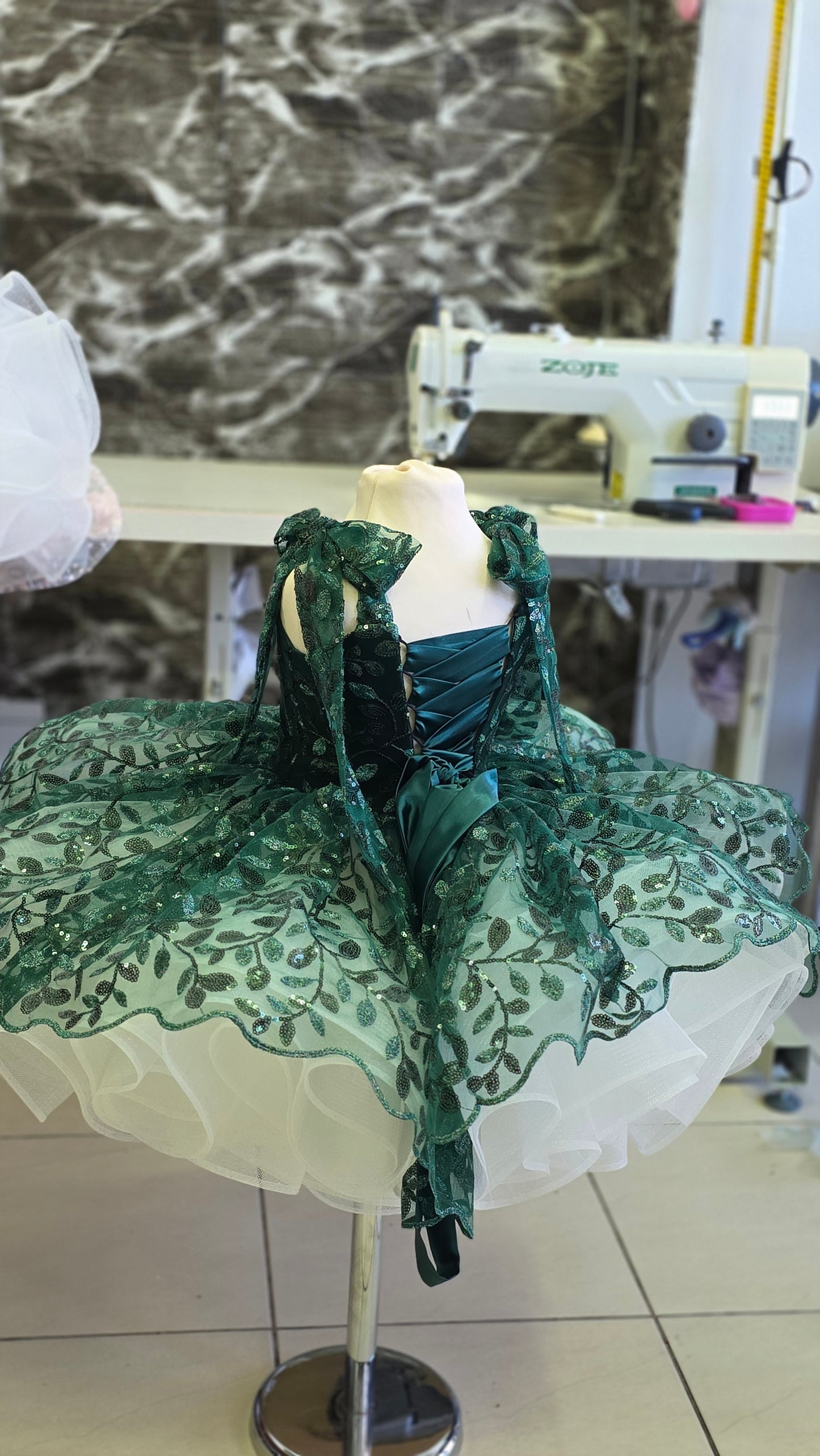Emerald Shorties -READY TO SHIP