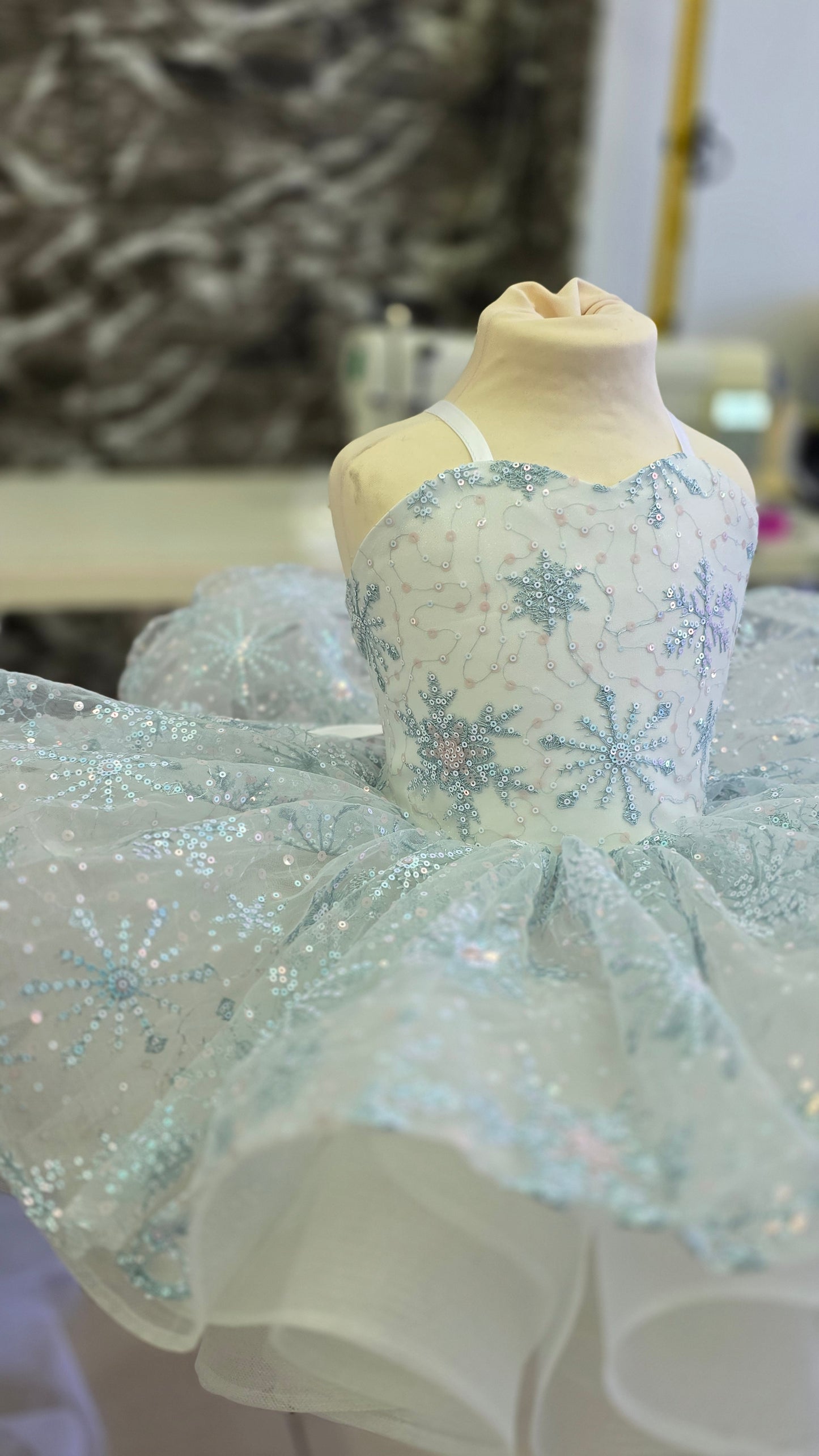 Ready To Ship Snowflake shortie