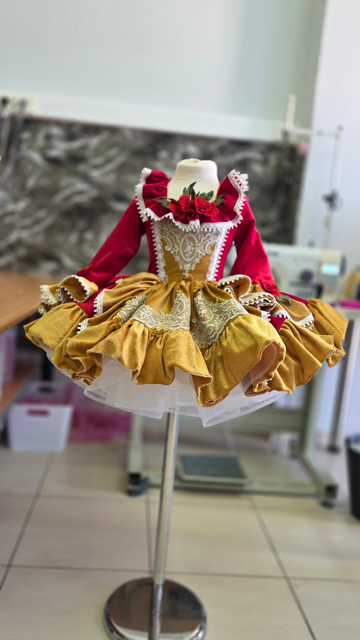 Enchanted Christmas Belle Dress-PREORDERS