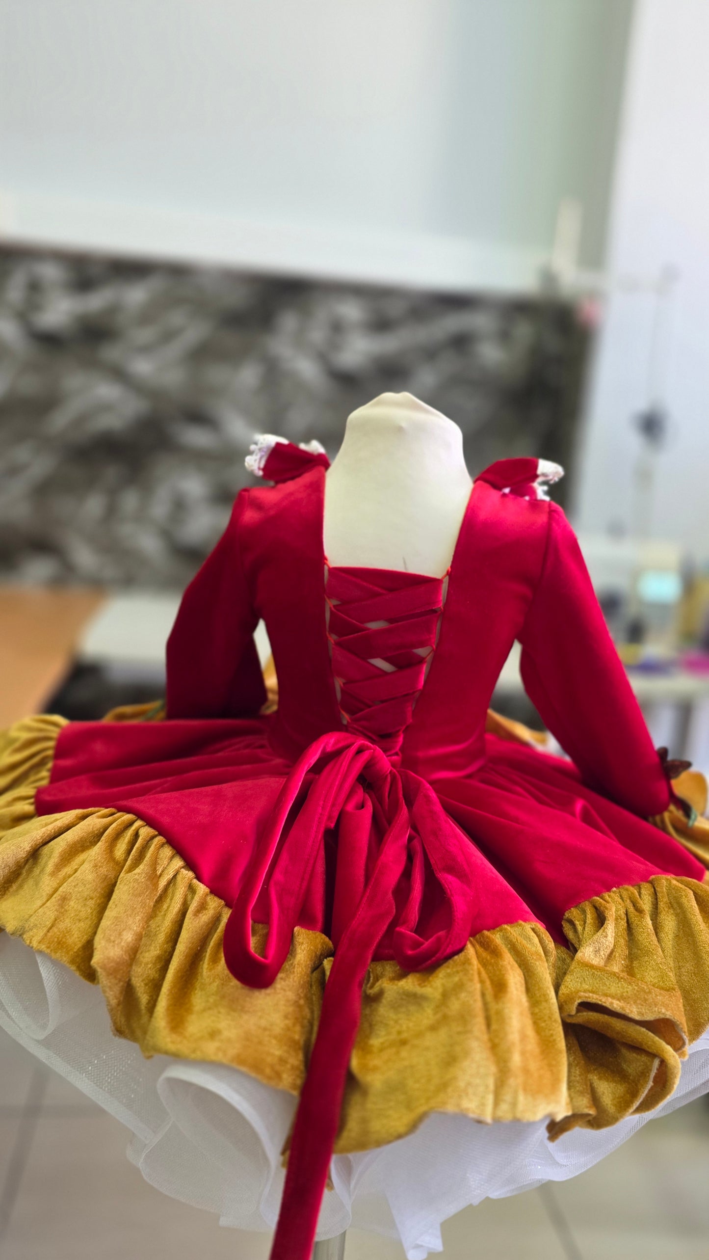Enchanted Christmas Belle Dress-PREORDERS