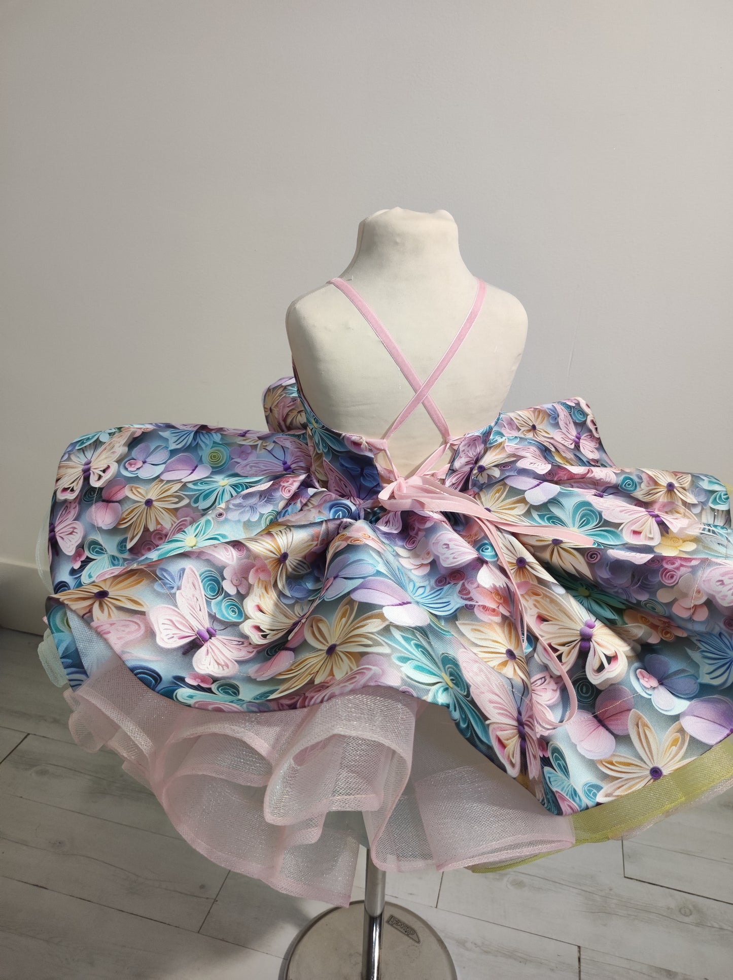 Pastel butterfly dress "Isabella's wish"