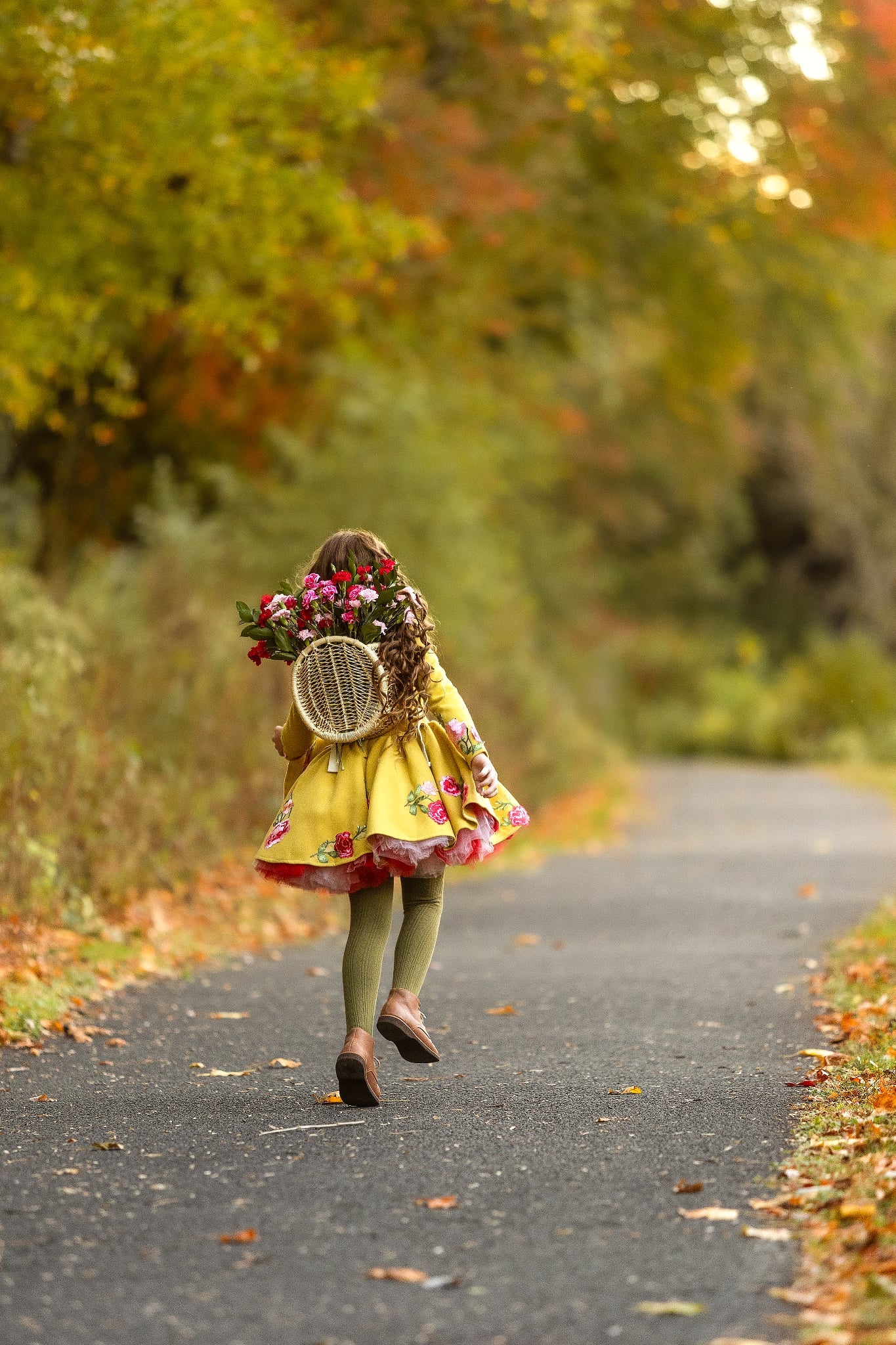 Mustard bouquet Dress-Limited Preorders 2026