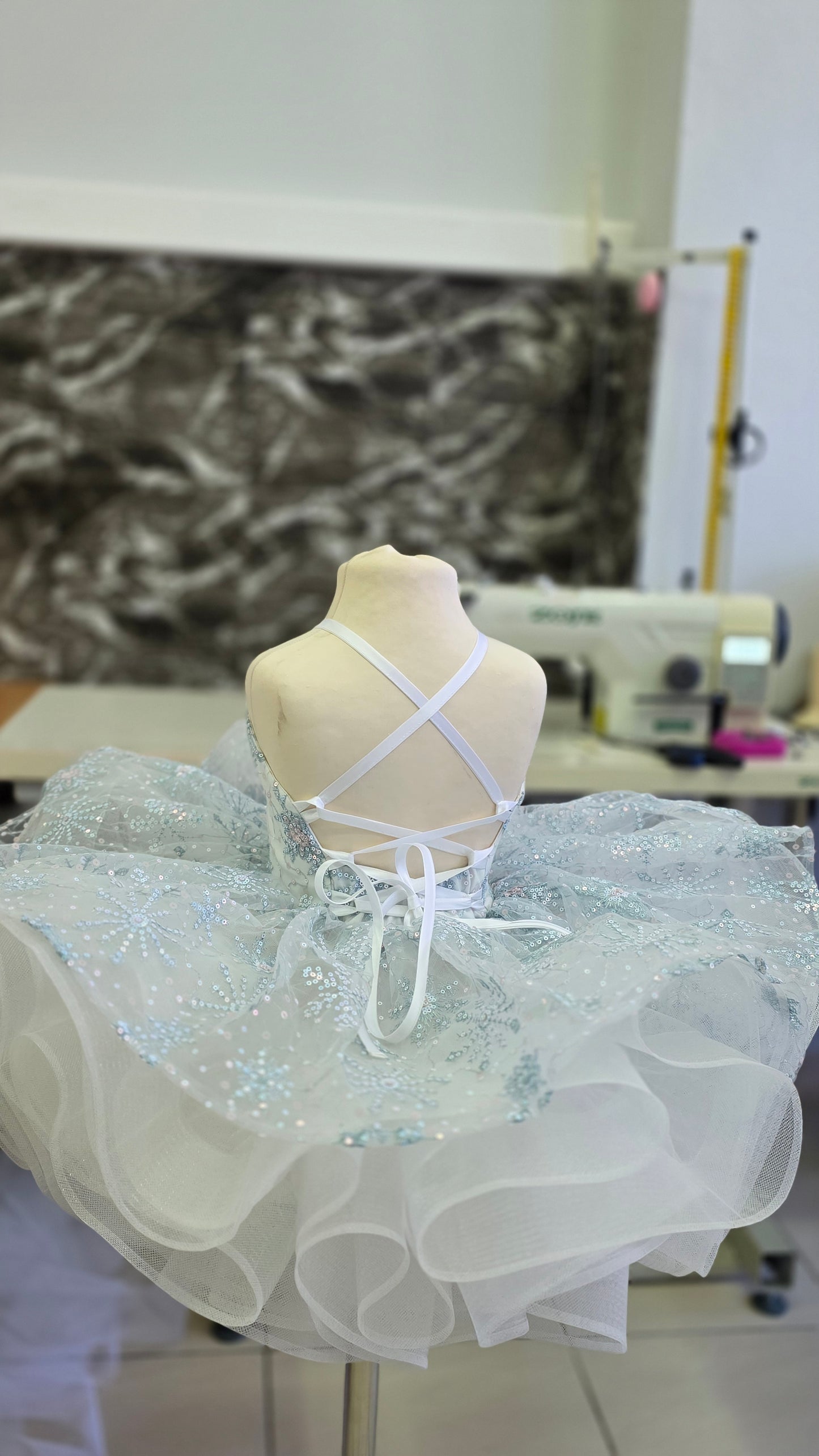 Ready To Ship Snowflake shortie